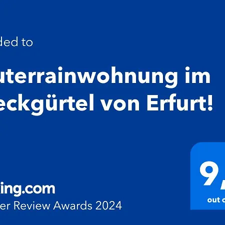 Souterrainwohnung Im Speckgurtel Von Erfurt! Grossrudestedt
